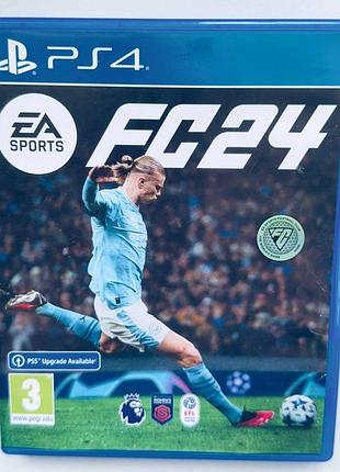 Ea sports fc 24, б/у, английская версия - диск для playstation 4