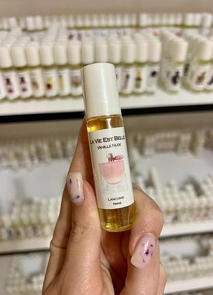 Масляні парфуми la vie est belle vanille nude lancôme для жінок 10 мл