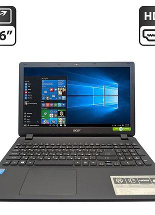Ноутбук acer aspire es1-531 / 15.6" (1366x768) tn / intel celeron n3050 (2 ядра по 1.6 - 2.16 ghz) / 8 gb ddr3 / 500 gb hdd /