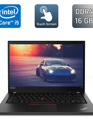 Ультрабук lenovo thinkpad t490s / 14" (1920x1080) ips touch / intel core i7-8565u (4 (8) ядра по 1.8 - 4.6 ghz) / 16 gb ddr4 / 256