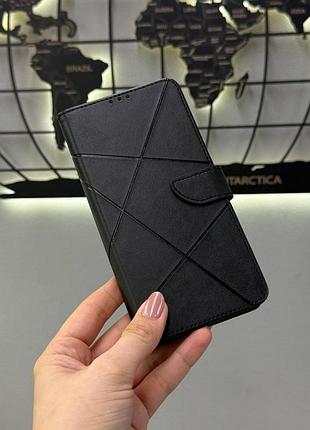 Шкіряний чохол-книжка самсунг а26 5g,чохол-книжка business leather для samsung а26 5g (чорний)