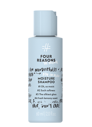 Зволожуючий шампунь four reasons original moisture shampoo 60 мл