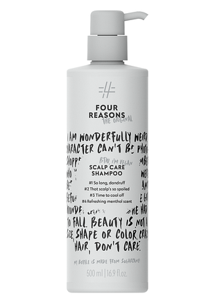 Ухаживающий шампунь против перхоти fourreasons original scalp care shampoo 500 мл