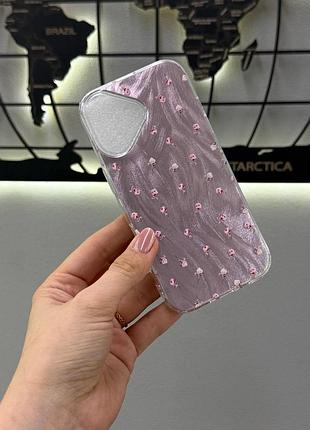 Чехол с блестками для iphone 17, голографический с блестками чехол для iphone 17