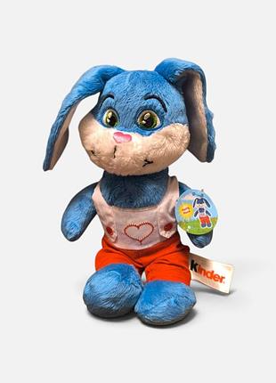 М’яка іграшка великодній заєць — kinder, 25 см