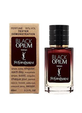 Yves saint laurent opium black, tester жіночий 60 мл