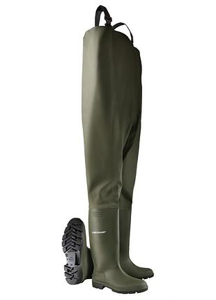 Заброды вейдерсы dunlop 46 р. pricemastor chest wader полукомбинезон рыбальский (388vp)