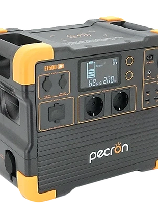 Портативний зарядний пристрій pecron e1500lfp 1536/2200wh mppt voc 32-95 в