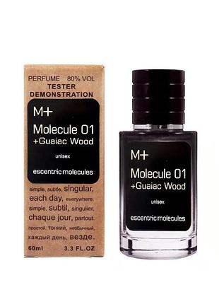 Escentric molecules molecule 01 + guaiac wood, tester унісекс 60 мл