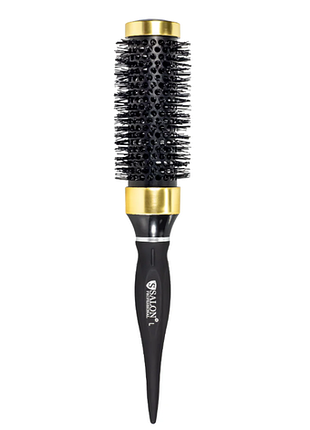 Браш профессиональный для укладки волос salon professional black ceramic l