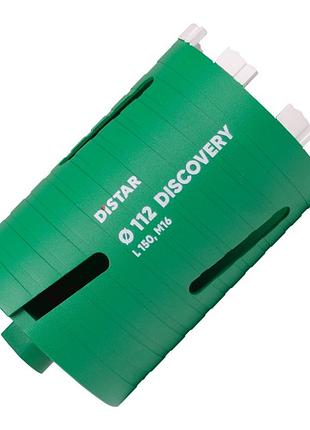 Сверло алмазное distar discovery 112x150-8xm16 по бетону/кирпичу (10216025059)