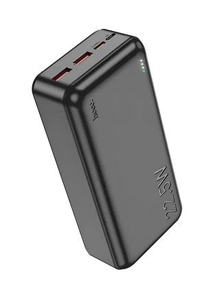 Зовнішній акумулятор hoco j101b astute 22.5w fully compatible power bank(30000mah) black