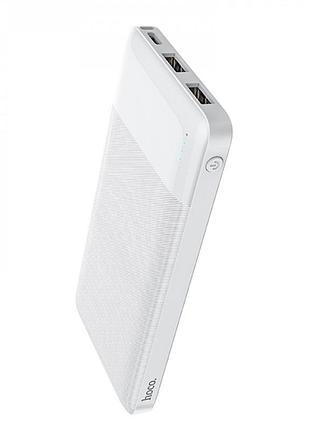 Зовнішній акумулятор hoco j72 easy travel power bank(10000mah) white