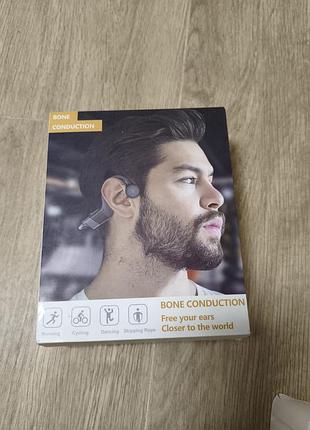 Бездротові спортивні навушники з кістковою провідністю bone conduction l5 (bluetooth 5.3)