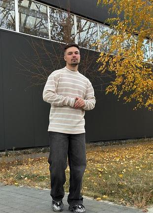 Світр зебра беж 7