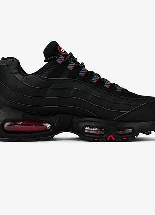 Мужские черные кроссовки nike air max 95 og racing pack х эйр макс 45