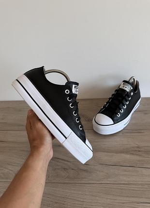 Кеди шкіряні converse lift platform оригінал