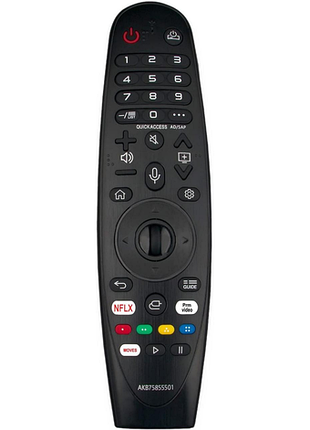 Пульт akb75855501 mr20ga для телевизора lg smart 4k uhd