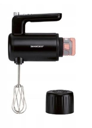 Аккумуляторный ручной миксер silvercrest shma 12 a1, 12 в, 150 вт, 5 скоростей