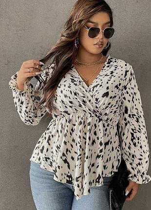 Стильна блуза батал, 2xl