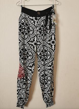 Літні штани-джогери desigual brigitte (100% віскоза), іспанія