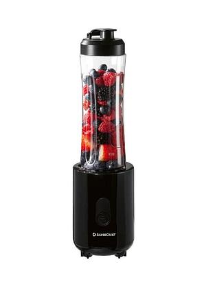 Блендер для смузи silvercrest ssmk 300 a1, 300 вт, 0,6 л, черный
