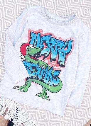 Реглан с динозавром на мальчика 4-5 лет 🦖🦕