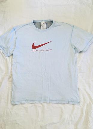 Винтажная футболка nike atlantic swoosh оригинальная