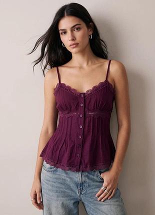 Шовковий топ limited collection m&s 14🌺