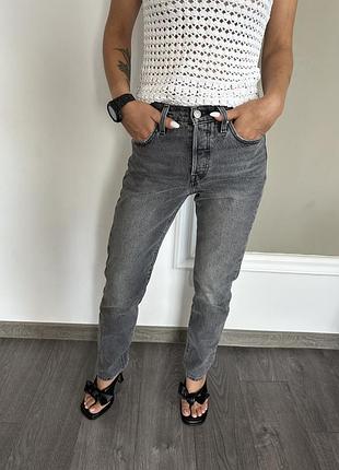 Джинси levi’s сірі/графітові жіночі 32/34 розмір