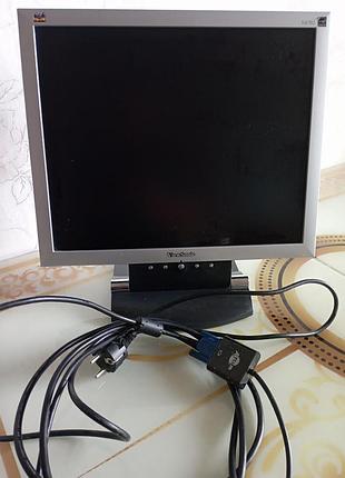 Монитор viewsonic va 702-2 17 дюймов с кабелями питания