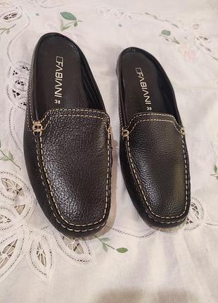 Жіночі мокасини (мюлі) fabiani італія. 38 розмір.