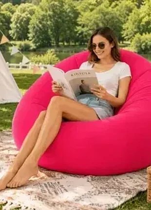 Надувное кресло inflatable sofa kr-1/1024 110x110x85 см