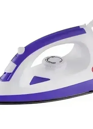 Паровой утюг sokany sk-11064 1400w 100 мл фиолетовый