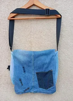 Джинсовая сумка в стиле бохо 💙💙💙