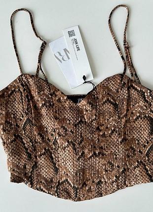 Топ xs-s zara на косточках
