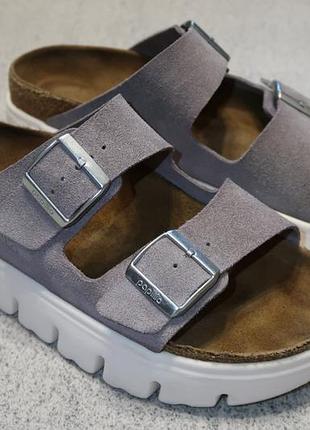 Кожаные шлепанцы papillio birkenstock оригинал - 40 размер