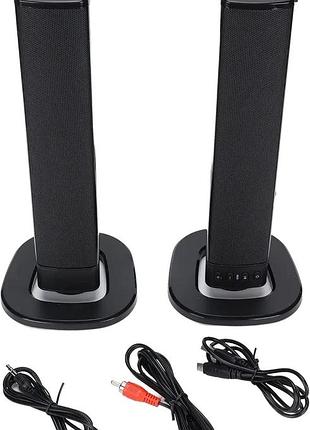 Колонки-саундбар трансформер detachable bs-36 bluetooth, провід, телевізор, пк