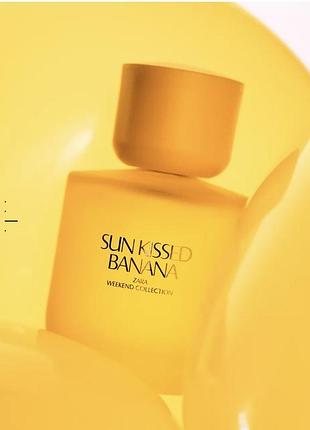 Туалетна вода для жінок  sun kissed banana zara 90 мл