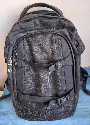 Ортопедический школьный/младежный рюкзак satch pack от немецкого бренда ergobag в цвете