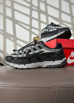 Nike p-6000 black grey
