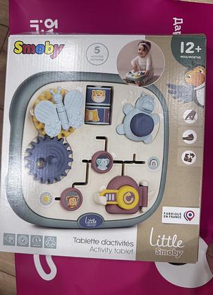 Розвиваючий бізіборд smoby toys little (франція)