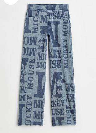 Брюки h&amp;m микки маус