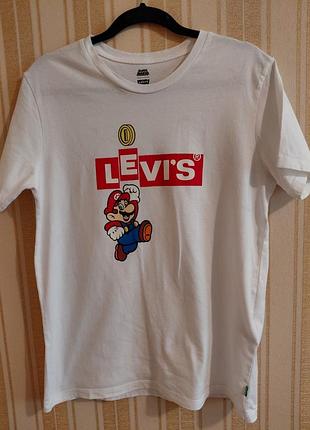 Футболка levi's x super mario (размер m)