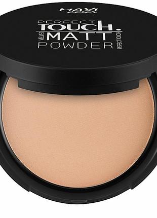 Пудра для лица maxy color натуральный беж тон 04