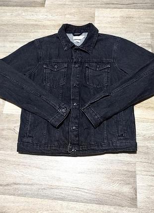 Чоловіча джинсова куртка topman, розмір м.