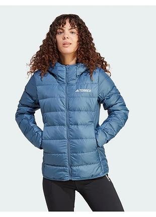 Жіночий мікропуховик adidas tereex multi blue оригінал.