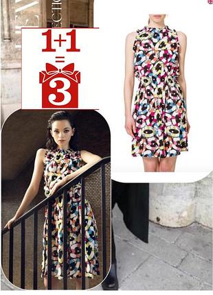 1+1=3 легка сукня love moschino в принт