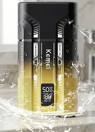 Беспроводная электробритва-шейвер kemei km-t418