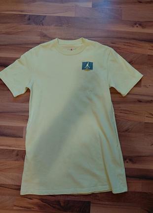 Женская футболка-платье / туника jordan flight (100% cotton) | размер m | dc2182-352